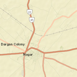 Nagar Street Map