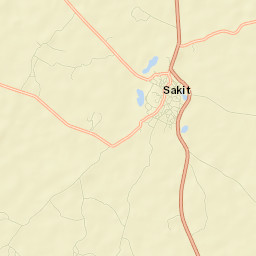 Sakit Street Map