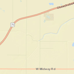 Saint Lucie County Street Map