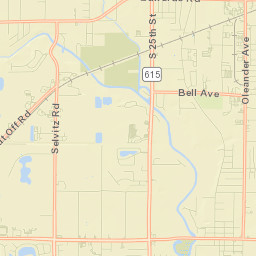 Fort Pierce South Street Map
