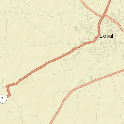 Losal Street Map