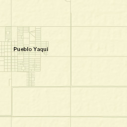 Pueblo Yaqui Street Map