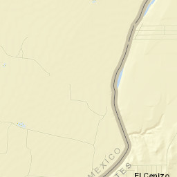 El Cenizo Street Map