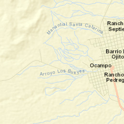 Ocampo Street Map