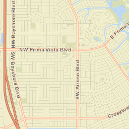 Port Saint Lucie Street Map