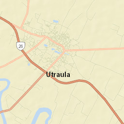 Utraula Street Map