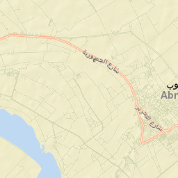 Abnūb Street Map