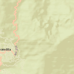 Bomdila Street Map