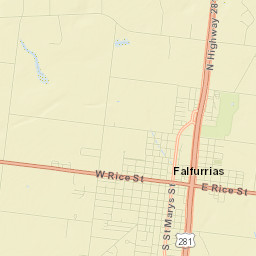Falfurrias Street Map