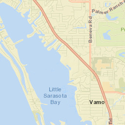 Gulf Gate Estates Street Map