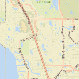 North River Shores Street Map