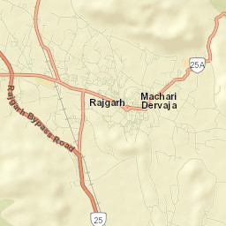 Rajgarh Street Map