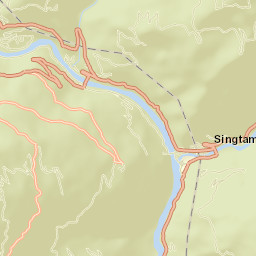 Singtam Street Map