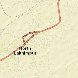 North Lakhimpur Street Map