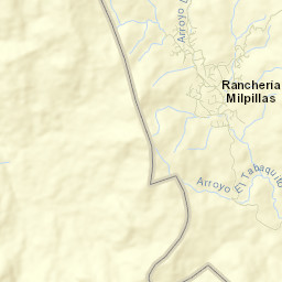 Milpillas Street Map