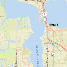 Stuart Street Map