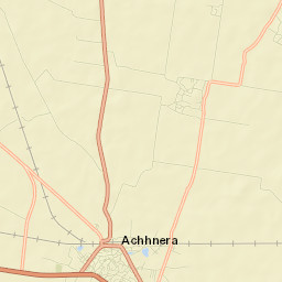 Achhnera Street Map