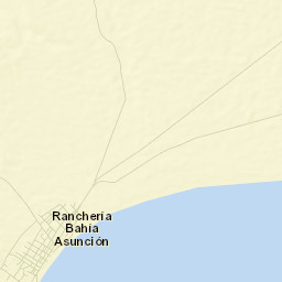 Bahía Asunción Street Map