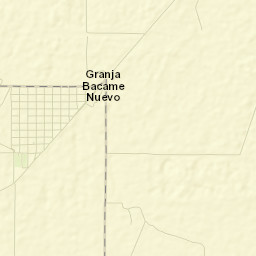 Bacame Nuevo Street Map