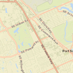 Port Salerno Street Map