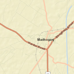 Madhoganj Street Map