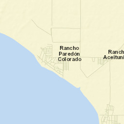 Paredón Colorado Street Map