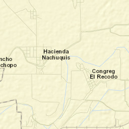 El Recodo Street Map