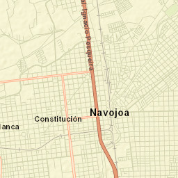 Navojoa Street Map