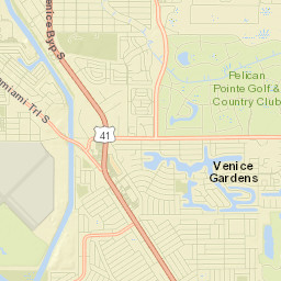 Venice Gardens Street Map