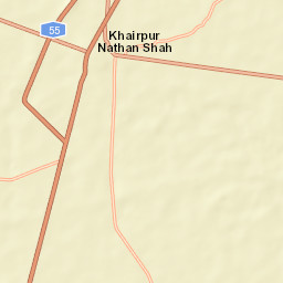 Khairpur Nathan Shah Street Map