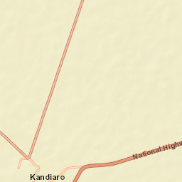 Kandiaro Street Map
