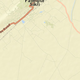 Fatehpur Sikri Street Map