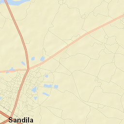 Sandila Street Map