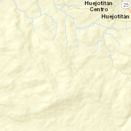 Huejotitán Street Map