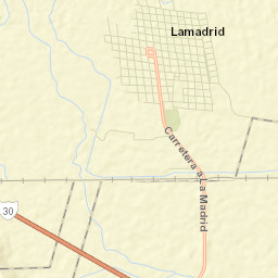 Lamadrid Street Map