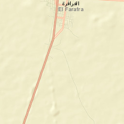 Qaşr al Farāfirah Street Map