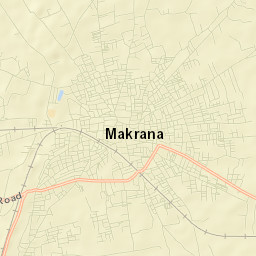 Makrana Street Map