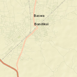 Bandikui Street Map