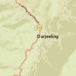 Darjeeling Street Map