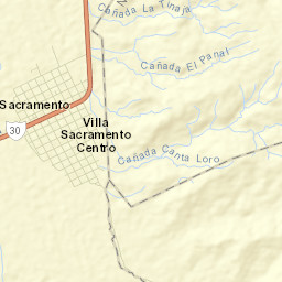 Sacramento Street Map