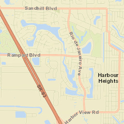 Harbour Heights Street Map