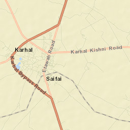 Karhal Street Map