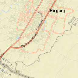 Birgañj Street Map
