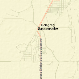 Basconcobe Street Map