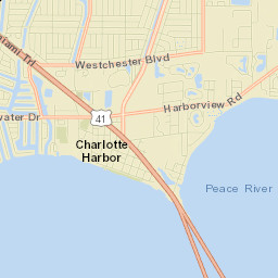Charlotte Harbor Street Map