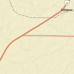 Azizpur Street Map