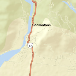 Gorubathan Street Map