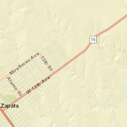 Zapata Street Map