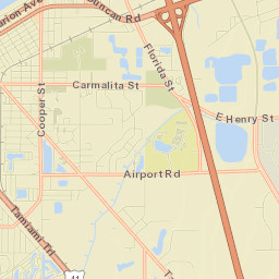 Punta Gorda Street Map