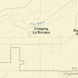 La Bocana Street Map
